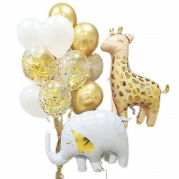 Grote Folie ballonnen set met beer,vliegtuig,regenboog,auto, Kinderen en Baby's, Kinderkamer | Inrichting en Decoratie, Verzenden