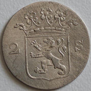 Nederland, Holland 2 Stuiver (dubbele wapenstuiver) 1791 /