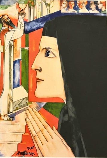 Jan Toorop (1858-1928) - De biddende Non, Antiek en Kunst