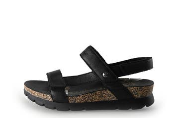 Panama Jack Sandalen in maat 38 Zwart, Verzenden, Zwart, Sandalen of Muiltjes, Zo goed als nieuw