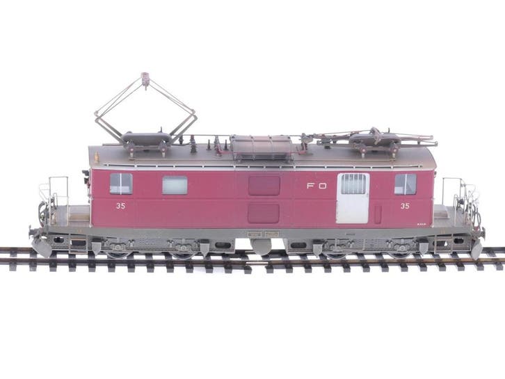 Schaal H0m Ferro Suisse elektrische locomotief HGe 4/4 Nr..., Hobby en Vrije tijd, Modeltreinen | H0, Gelijkstroom, Locomotief