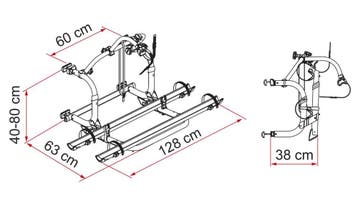 Fiamma Carry-Bike Pro C Deep Black, Ophalen of Verzenden, Nieuw