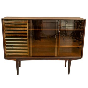 Highboard | Vintage | Palissander |  3847, Ophalen of Verzenden, Zo goed als nieuw, Overige houtsoorten