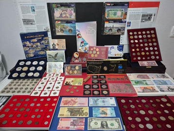 Wereld. Scarce German Notgeld Coins & Disney Mickey Mouse, Postzegels en Munten