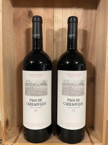 2022 Pago de Carraovejas - Ribera del Duero - 2 Magnums, Verzamelen, Nieuw