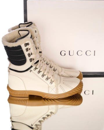 Gucci - Veterlaarzen - Maat: EU 43, Nieuw