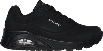 Skechers - maat 38 - Uno Dames Sneakers - Zwart, Verzenden, Nieuw