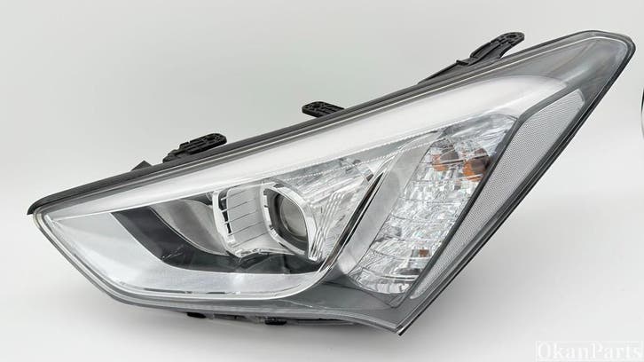 Hyundai Santa Fe III Xenon linker koplamp links, Auto-onderdelen, Verlichting, Gebruikt, Hyundai, Ophalen