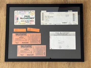 Paul McCartney & Related - Concert ticket, Vijf exclusieve, Nieuw in verpakking