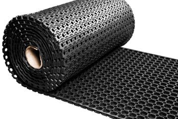 Rubber ringmat op rol - Dikte 16 mm - Breedte 80 cm, Verzenden, Nieuw