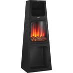 Elektrische haard Soleil, 2 warmtestanden, thermostaat, 3D v
