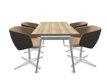 Air2 tafel, 160x80cm, Overige plaatsen, Ophalen of Verzenden, Nieuw in verpakking, Bureau