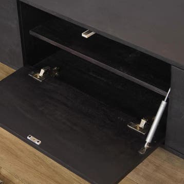 Zwevend tv meubel Vision Black | 160 cm | Starfurn, Ophalen of Verzenden, Nieuw