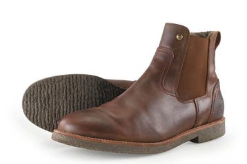 Panama Jack Chelsea boots in maat 45 Bruin, Bruin, Verzenden, Boots, Zo goed als nieuw