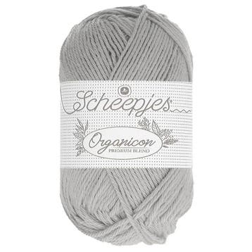 Scheepjes Organicon - 203 frosted silver - Biologisch Kato, Ophalen of Verzenden, Nieuw