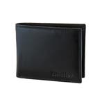 Landley Heren Portemonnee Billfold Leer Compact RFID - Zwart, Overige merken, Verzenden, Zwart, Nieuw