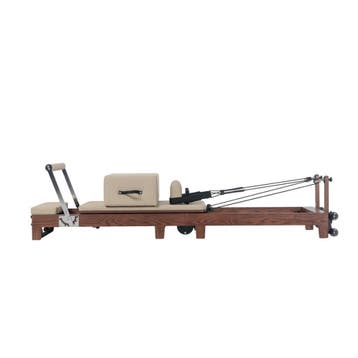 Pilates Reformer | Wood Reformer The Walnut Foldable, Verzenden, Nieuw, Yoga-accessoire