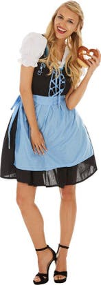 2dekans | Dressforfun Dameskostuum Dirndl Oktoberfest Madl, Ophalen of Verzenden, Zo goed als nieuw