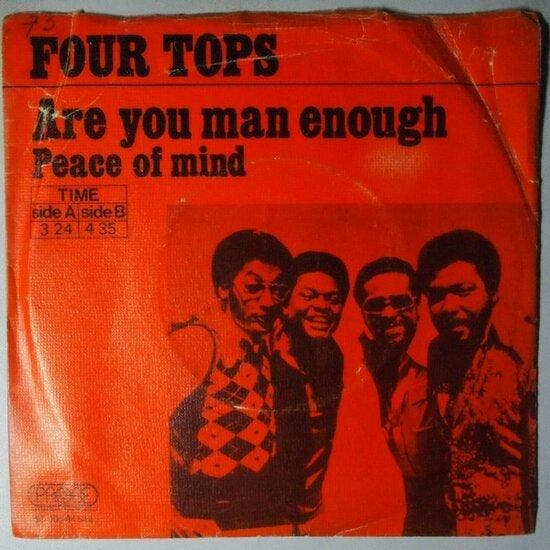 Four Tops - Are You Man Enough - Single, Cd's en Dvd's, Vinyl Singles, Verzenden