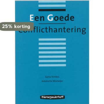 Een goede conflicthantering / Een goede reeks - S. Trimbos, Verzenden, Zo goed als nieuw, S. Trimbos