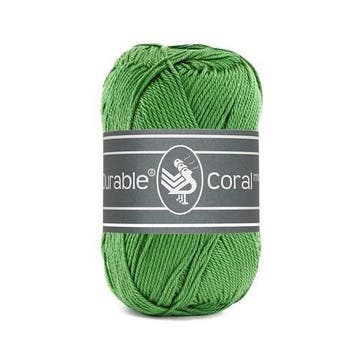 Durable Coral Mini 2152 Grass Green - Haakgaren / Breigaren, Ophalen of Verzenden, Nieuw, Breien of Haken, Wol of Garen