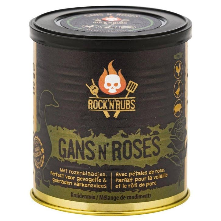 Rock ‘n’ Rubs – Gans n’ roses, Tuin en Terras, Houtskoolbarbecues, Verzenden