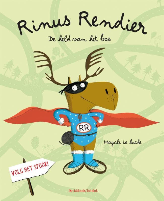 Rinus rendier - Magali Le Huche 9789059083776, Boeken, Kinderboeken | Baby's en Peuters, Gelezen, Verzenden