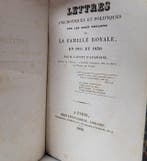 M. Lafont dAussonne - Lettres anecdotiques et politiques