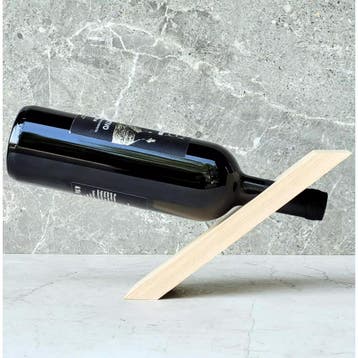 HOCHO Eikenhouten Balans Wijnhouder 250x80x20 mm – Perfec., Ophalen of Verzenden, Nieuw