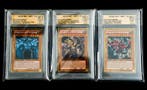 Konami - 3 Graded card - Yu-Gi-Oh! - Götterkarten - Obelisk, Nieuw