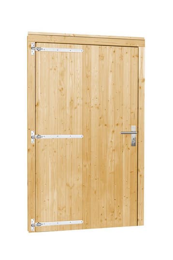 Vuren enkele deur incl. kozijn extra breed & hoog 119 x 209, Ophalen, Nieuw