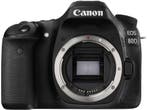 Canon EOS 80D - Camera body - 24,2Mpx APS-C CMOS - Zwart, Verzenden, Nieuw, Canon