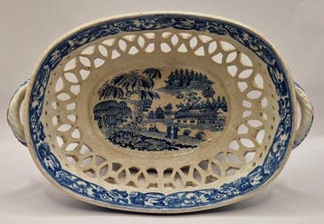 Andrew Stevenson - periode 1810-1829 - Fruitmand - Aardewerk