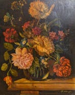 Rudolf Henderik Oldeman (1901-1982) - Vaas met bloenen