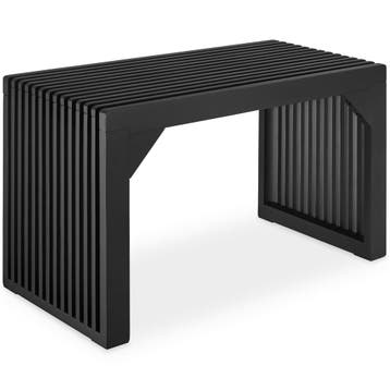 Hocker/zitbank Ribb, lamellenlook, belastbaar tot 350 kg, Verzenden, Nieuw