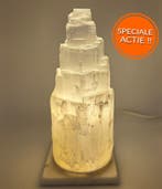 Seleniet Lamp ± 20cm hoog (zie filmpje), Ophalen of Verzenden, Nieuw