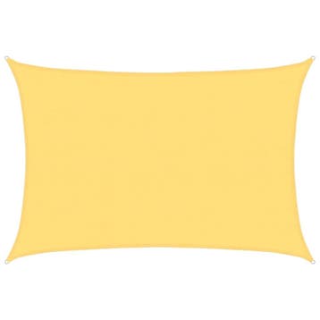 Zonnezeil 5x6m beige - 40% korting, retourdeal, Ophalen of Verzenden, Zo goed als nieuw