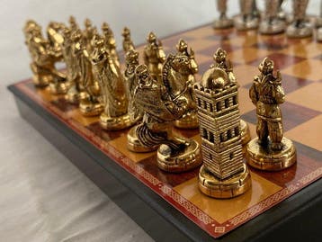 Schaakspel - De Kruistochten met de Tempeliers en tegen de