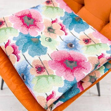 BA256 - Gobelinweefsel met bloemmotief, artistiek -