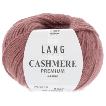 LANG Yarns Cashmere Premium - 248 Rozenhout - Puur Kasjmie, Ophalen of Verzenden, Nieuw
