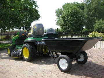 Aanhangwagen voor gazonmaaier tevens te gebruiken als kipkar, Tuin en Terras, Zitmaaiers, Ophalen of Verzenden, Nieuw