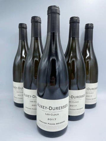 2017 Pierre Boisson Les Cloux - Auxey-Duresses - 6 Flessen, Nieuw