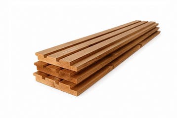 Thermowood Vuren Triple Rhombus Gevelbekleding Wandbekleding, Minder dan 25 mm, Nieuw, Ophalen of Verzenden, Plank