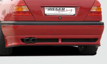 Rieger achteraanzetstuk | C-Klasse (W202): 00.93-06.97 (tot, Auto-onderdelen, Verzenden, Nieuw, Mercedes-Benz