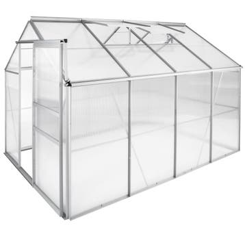 Broeikas van aluminium, uv-bestendig, 185x250x195cm, Verzenden, Nieuw