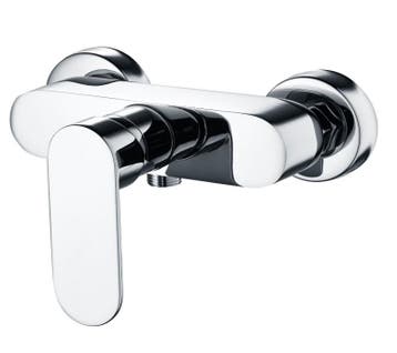 Douchekraan eenhendel chroom – 15 cm hart-op-hart, Ophalen of Verzenden, Nieuw, Chroom, Bad