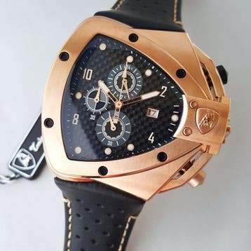 Lamborghini - SPYDER - Gold - Chronograph - Strong - New -, Nieuw