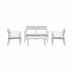 Garden Impressions Joss loungeset 4-delig - taupe, Tuin en Terras, Tuinsets en Loungesets, Verzenden, Nieuw