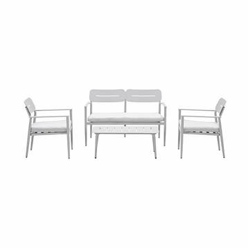 Garden Impressions Joss loungeset 4-delig - taupe, Verzenden, Nieuw