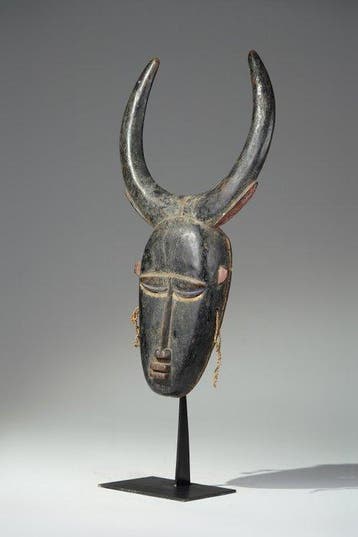 Een houten masker - Kulango - Ivoorkust (Zonder, Antiek en Kunst